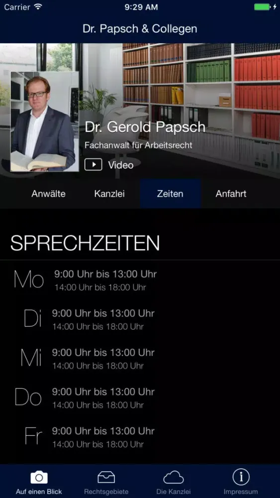 Rechtsanwälte Dr. Papsch & Collegen应用截图