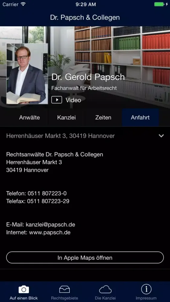 Rechtsanwälte Dr. Papsch & Collegen应用截图