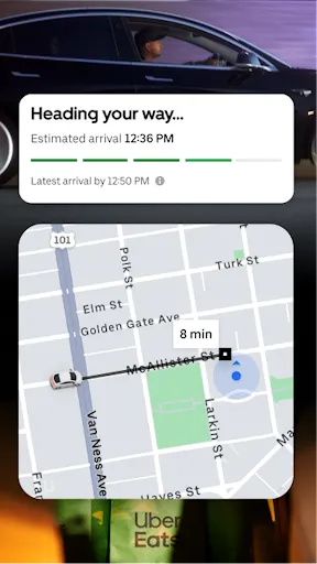 Uber Eats: Food Delivery Ekran Görüntüleri