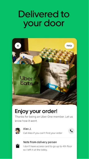 Uber Eats: Food Delivery Ekran Görüntüleri