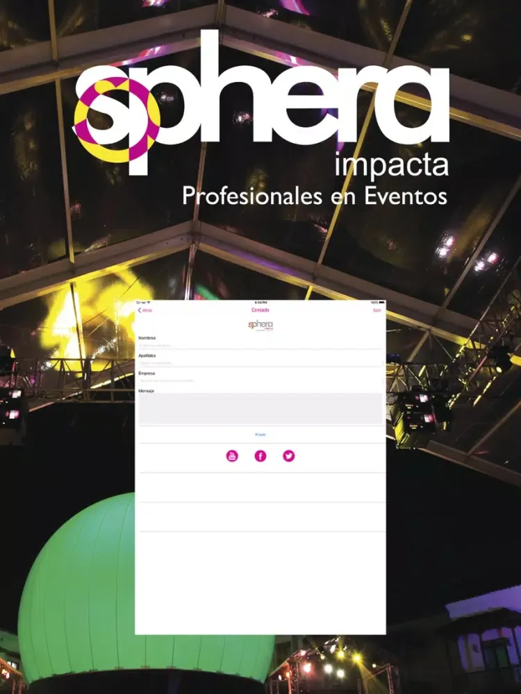 Sphera iPad  سکرین شاٹس
