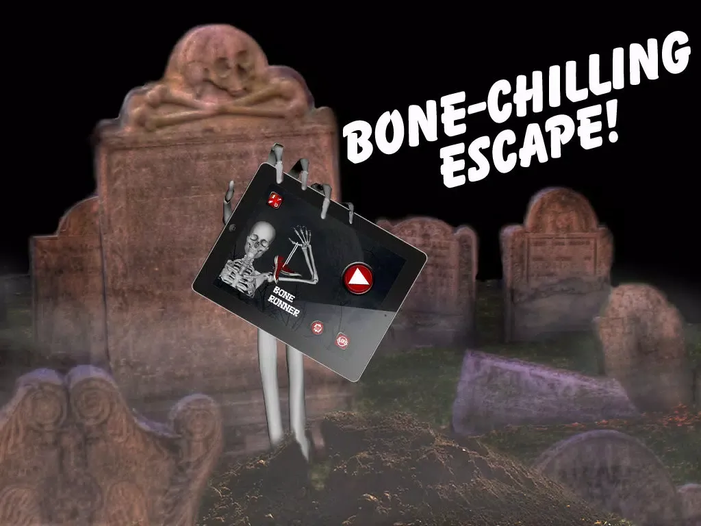 Bone Runner – Dead Man Run Blitz Against Undead Cat with Fire and Coins by Uber Zany iPad  Screenshots