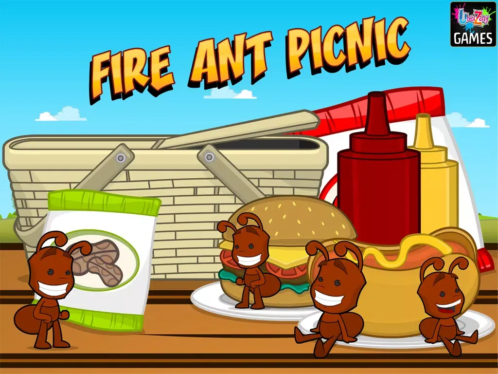 Captures d'écran de Fire Ant Picnic FREE - Burger Smasher Game iPad 