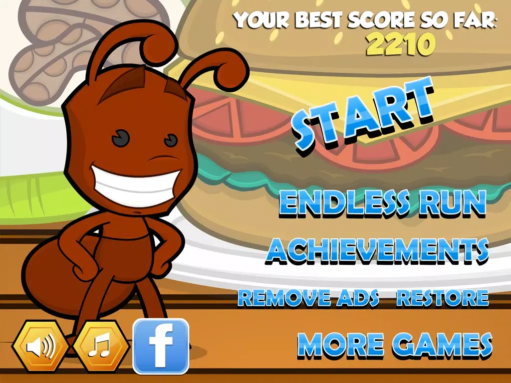 Captures d'écran de Fire Ant Picnic FREE - Burger Smasher Game iPad 