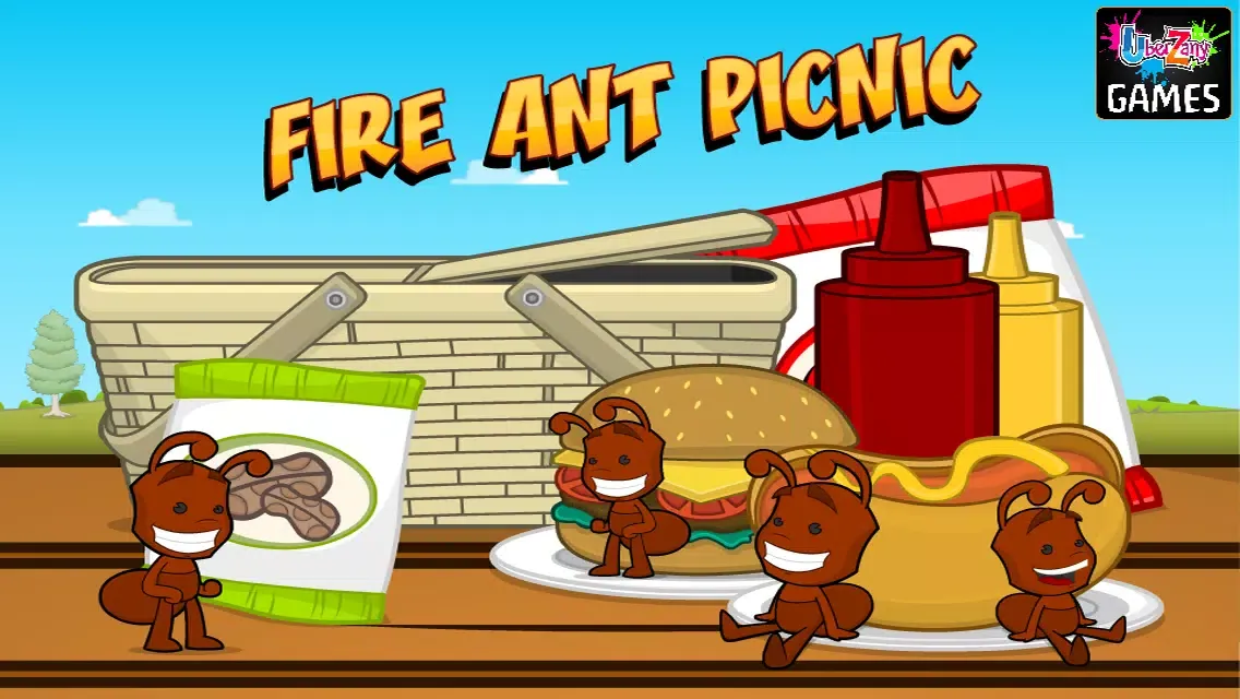 Captures d'écran de Fire Ant Picnic FREE - Burger Smasher Game