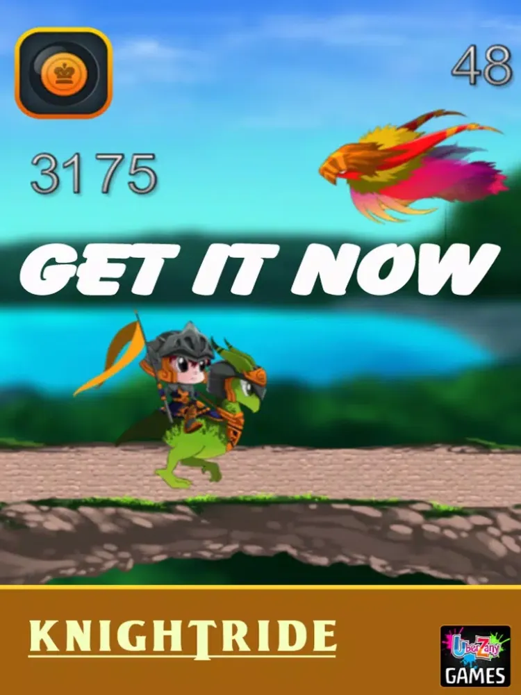 Knight Ride - by Uber Zany iPad  Screenshots