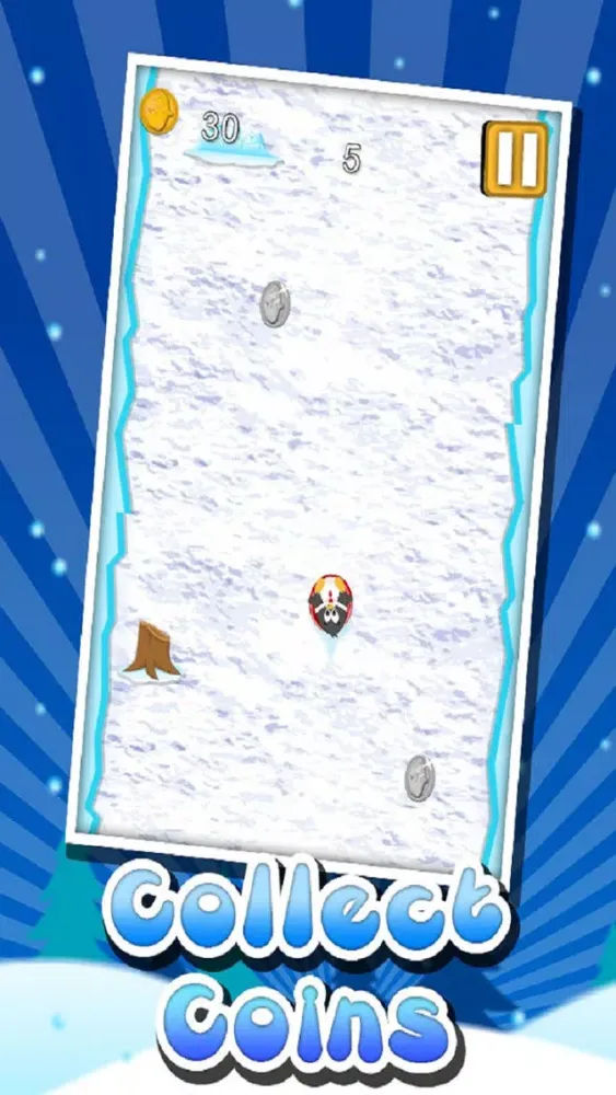 Penguin Mania! - Downhill Race to Survive スクリーンショット