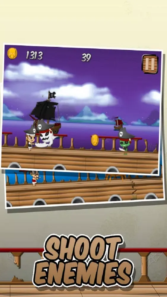 Tiny Pirate Dash - Paradise Caribbean Cove スクリーンショット