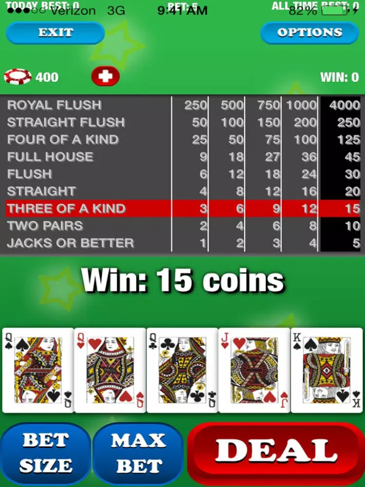 Screenshot di A Super Poker Mania! by Uber Zany iPad 
