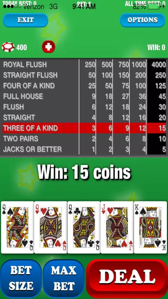 Screenshot di A Super Poker Mania! by Uber Zany