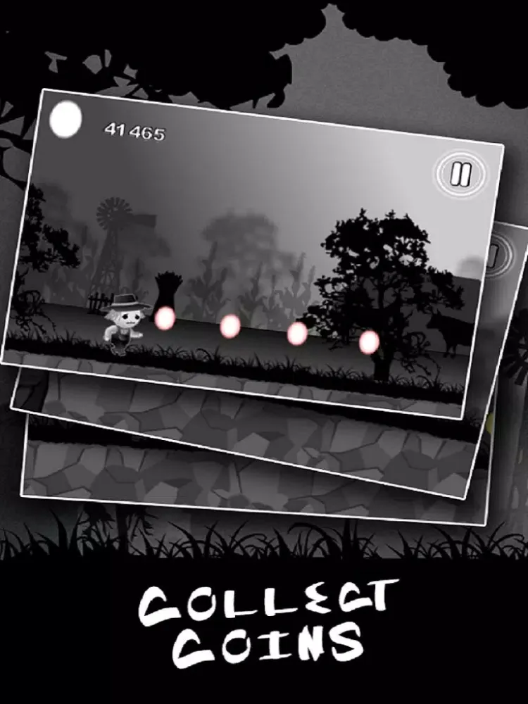 ภาพหน้าจอของ Spooky Hallow Woods - Scarecrow Run iPad 