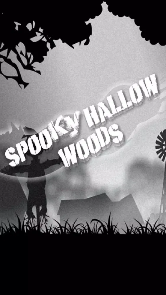 ภาพหน้าจอของ Spooky Hallow Woods - Scarecrow Run