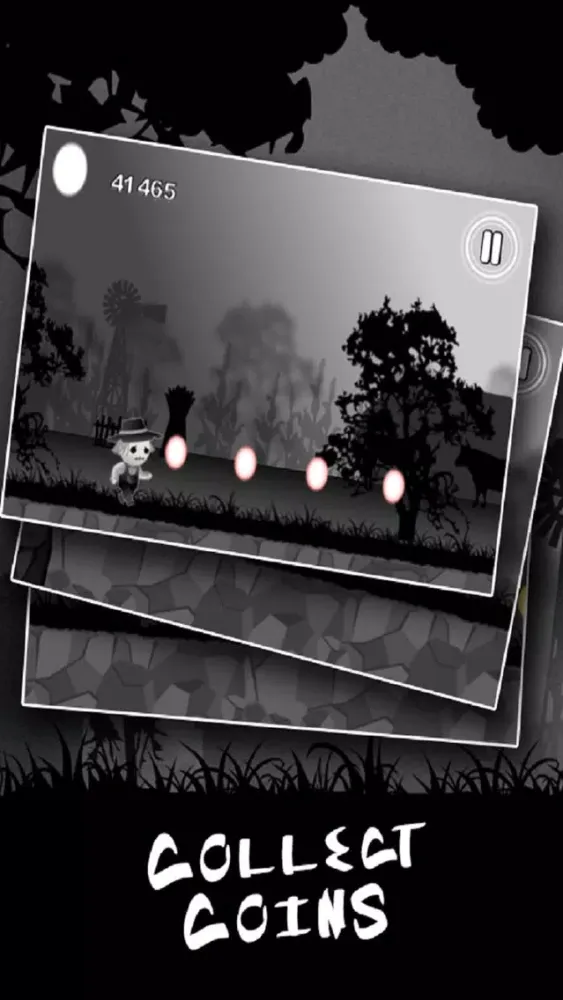 ภาพหน้าจอของ Spooky Hallow Woods - Scarecrow Run