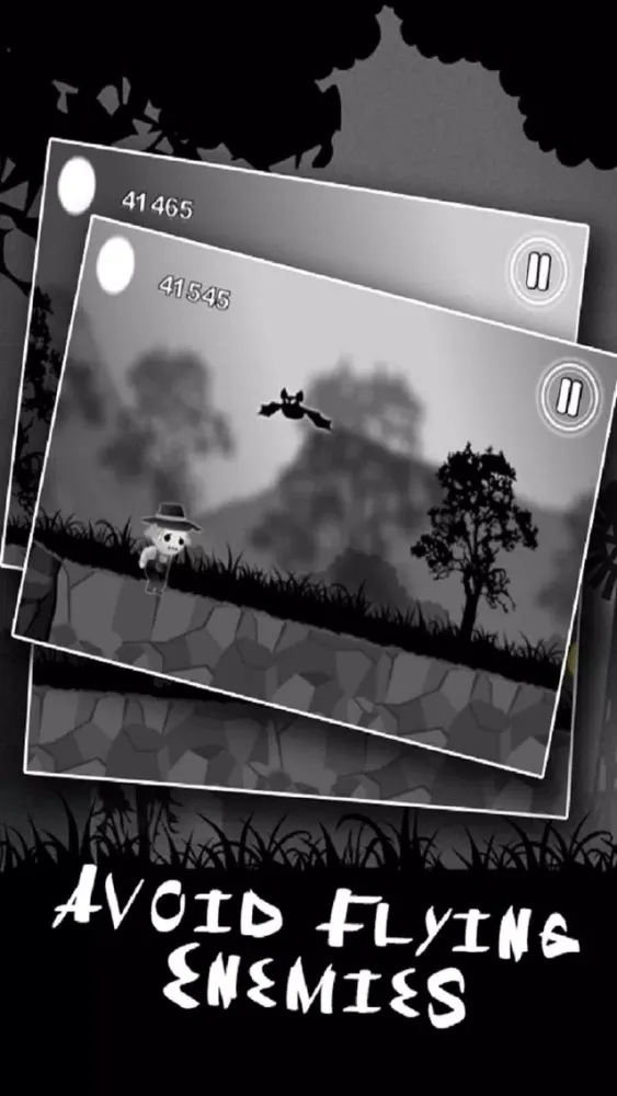 ภาพหน้าจอของ Spooky Hallow Woods - Scarecrow Run