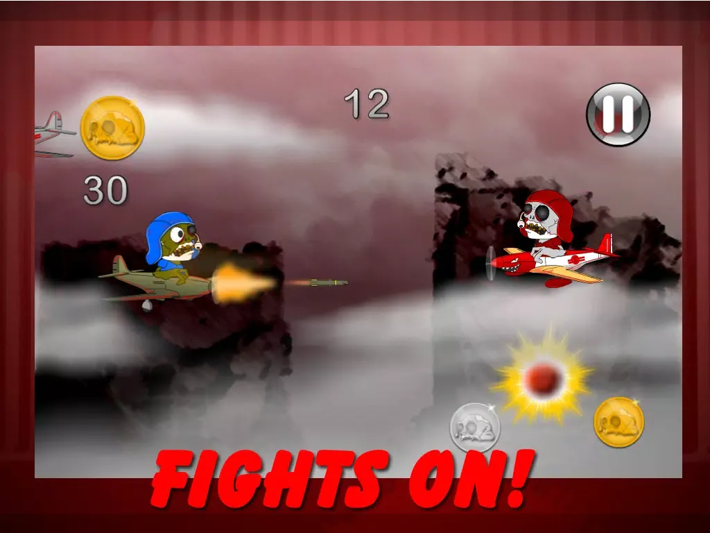 Z Planes - Zombie World at War iPad 应用截图