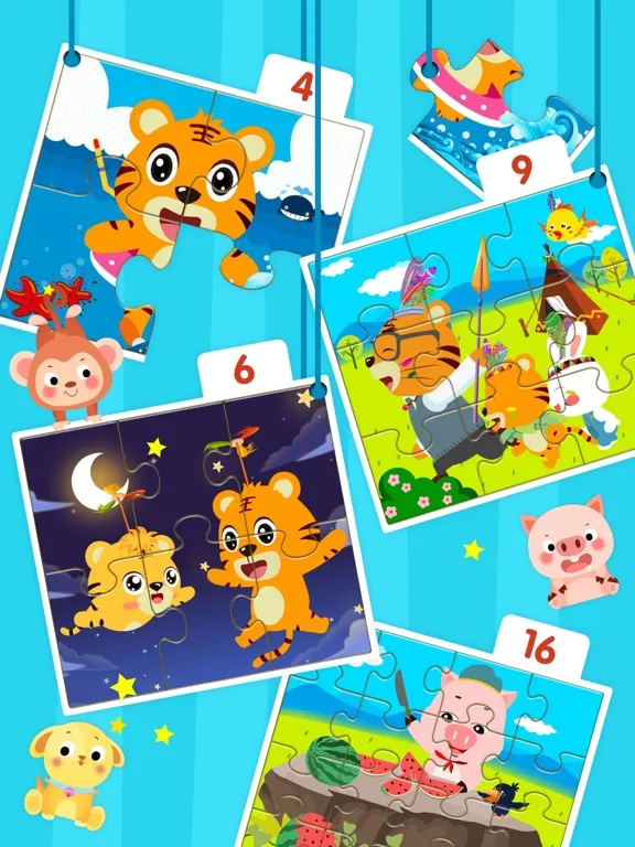 Tangkapan skrin Toddler Jigsaw Puzzles Game iPad 