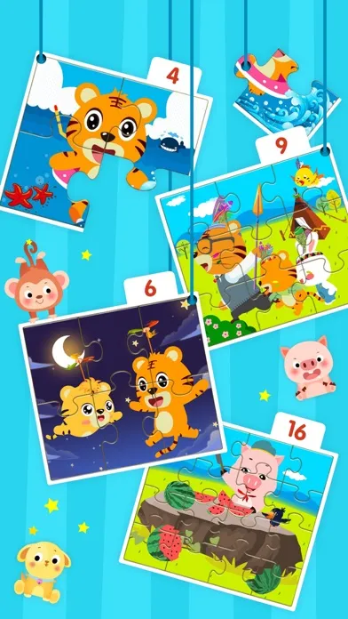 Tangkapan skrin Toddler Jigsaw Puzzles Game