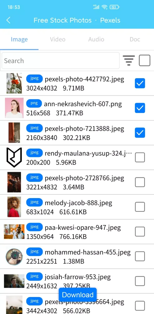 Ubey AI Downloader Ekran Görüntüleri