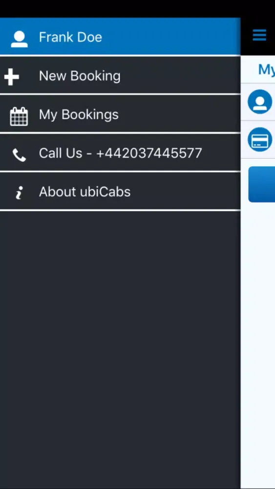 Скриншоты ubiCabs - Taxi & Minicab App