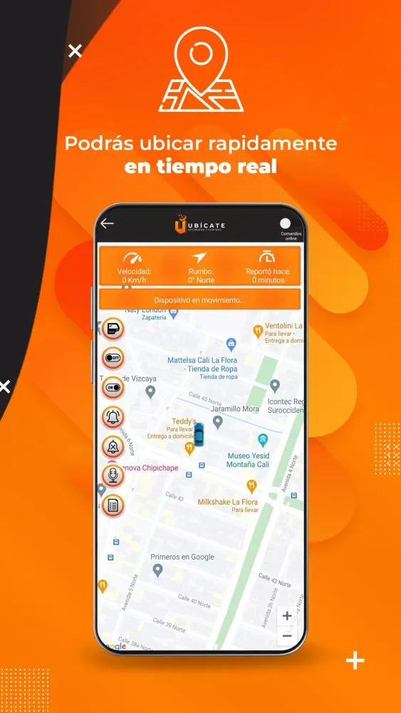 ภาพหน้าจอของ Ubicate GPS
