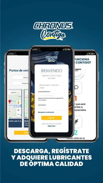 Скриншоты Chronus Contigo Móvil