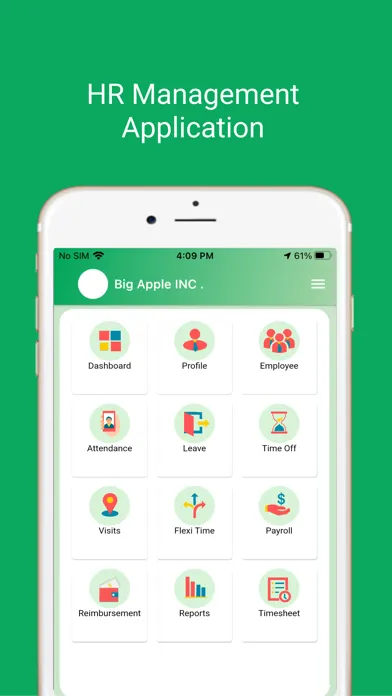 Zrzuty ekranu Payroll & HRMS App - ubiHRM