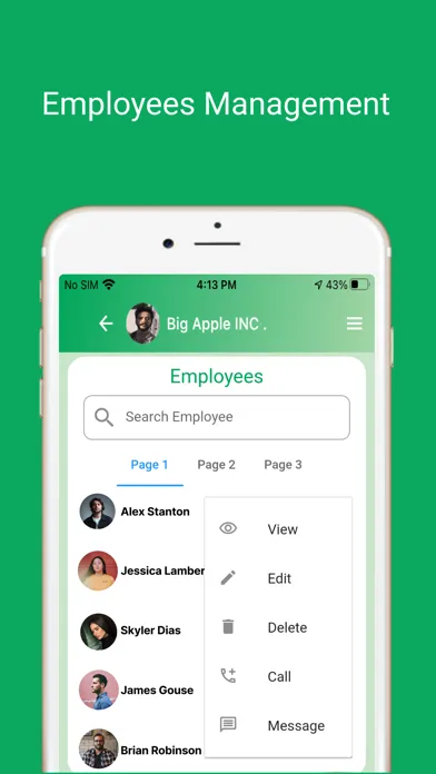 Zrzuty ekranu Payroll & HRMS App - ubiHRM