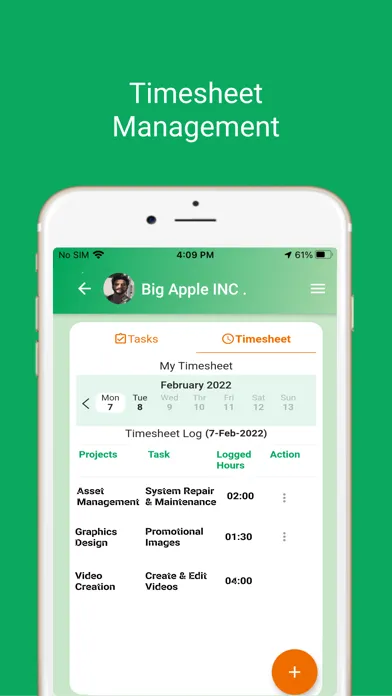 Zrzuty ekranu Payroll & HRMS App - ubiHRM