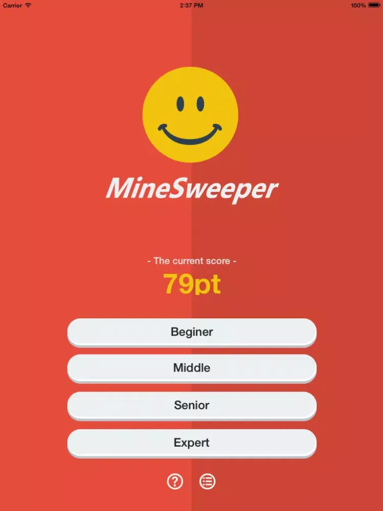 Screenshot di Minesweeper Flat iPad 