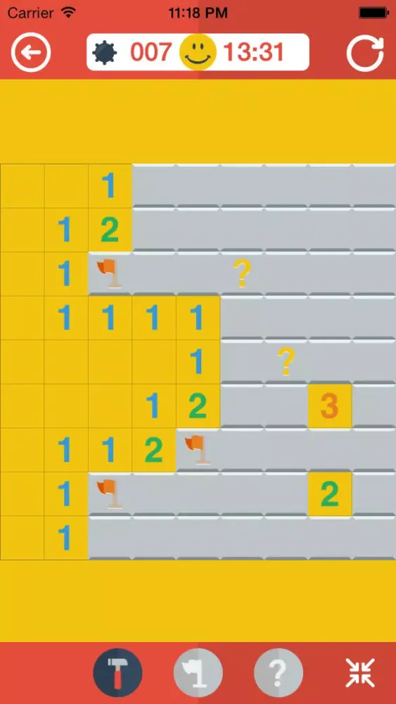 Screenshot di Minesweeper Flat