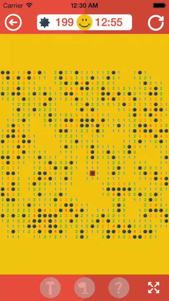 Screenshot di Minesweeper Flat