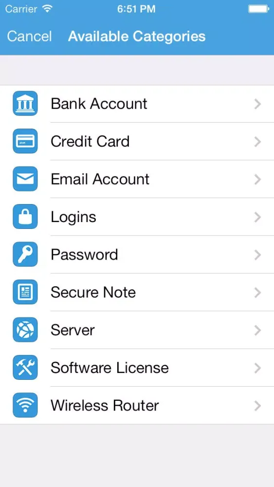uPassword - Password Manager and Secure Wallet Screenshots