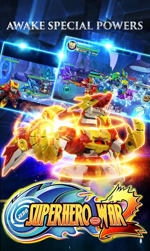 Robot War: Superhero Fight スクリーンショット