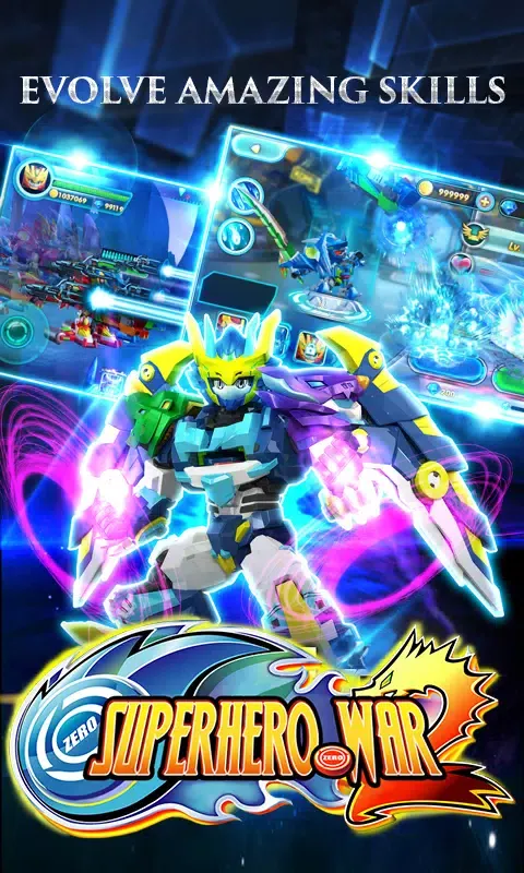 Robot War: Superhero Fight スクリーンショット