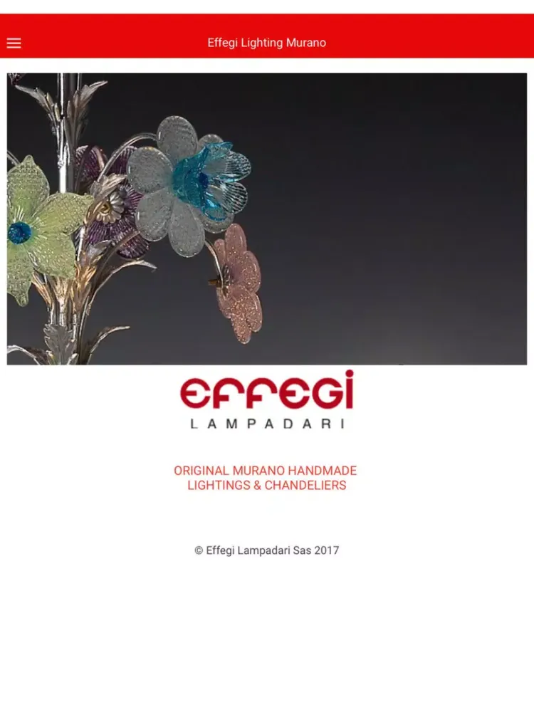 Capturas de pantalla de Murano Chandeliers iPad 