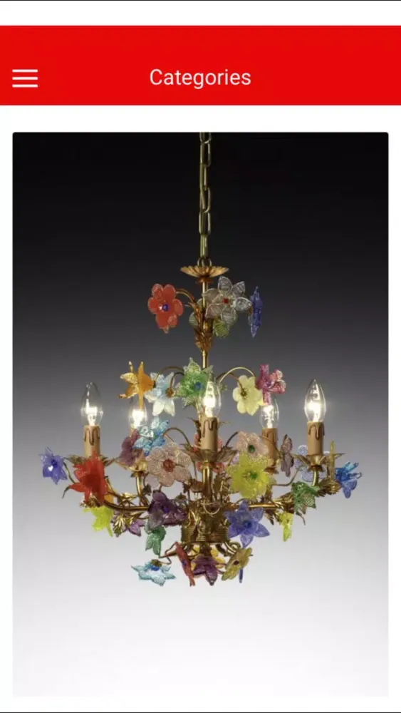 Capturas de pantalla de Murano Chandeliers