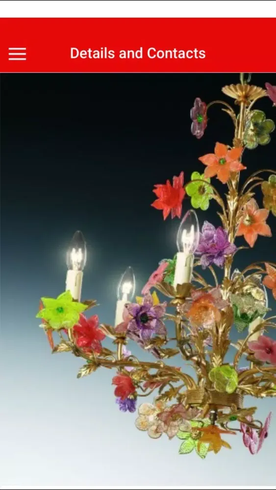 Capturas de pantalla de Murano Chandeliers