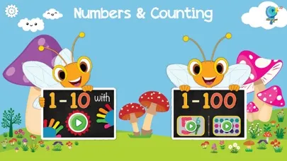 Tangkapan layar Math Learner: Counting Numbers