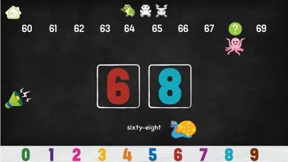 Tangkapan layar Math Learner: Counting Numbers