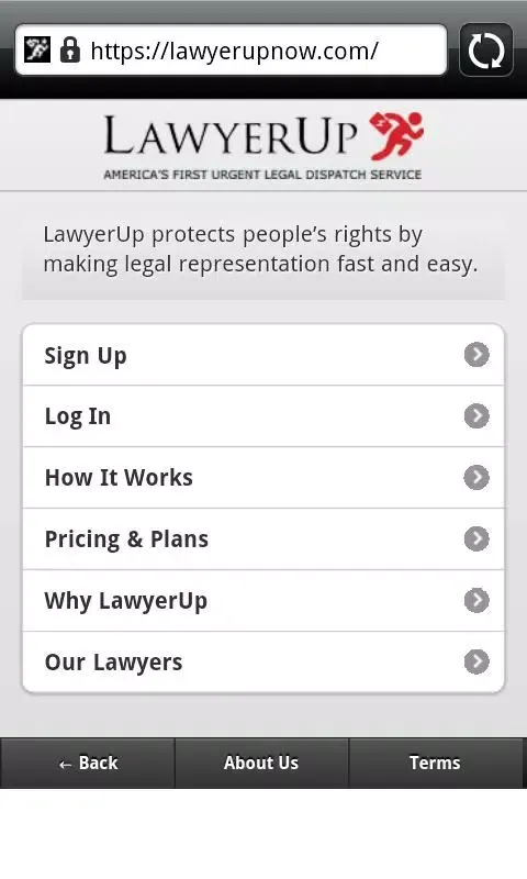 LawyerUp Screenshots