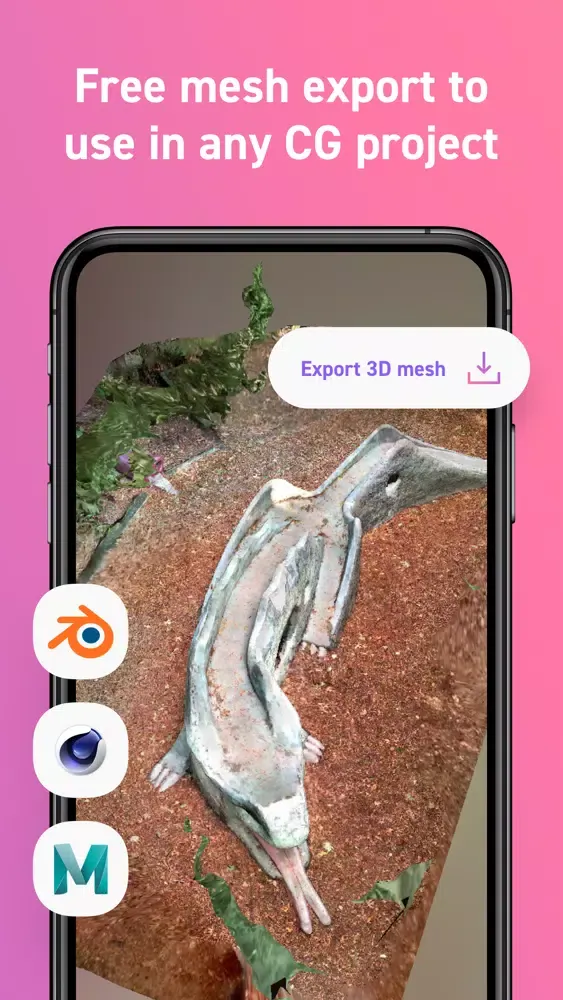 Display.land 3D Model Scanner سکرین شاٹس