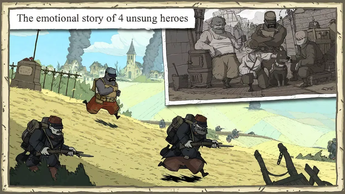 ภาพหน้าจอของ Valiant Hearts: The Great War
