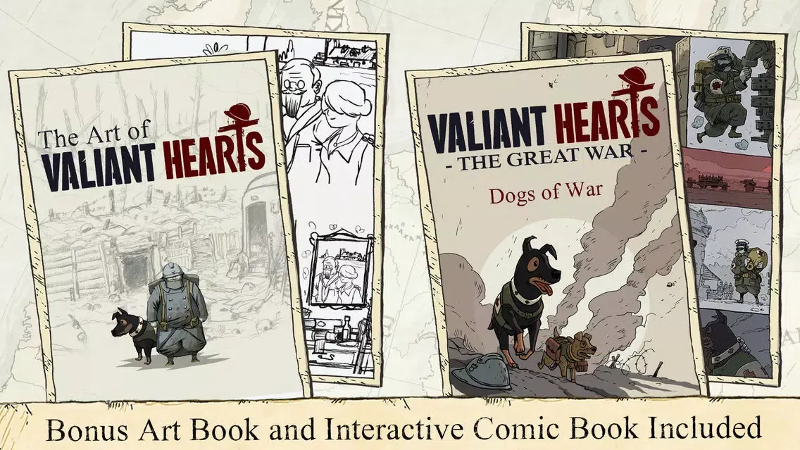 ภาพหน้าจอของ Valiant Hearts: The Great War