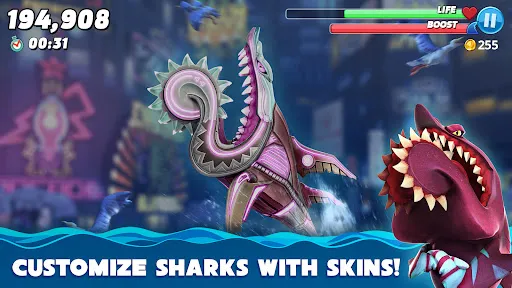 Zrzuty ekranu Hungry Shark World