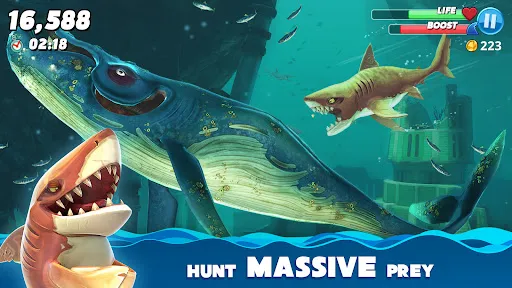 Zrzuty ekranu Hungry Shark World