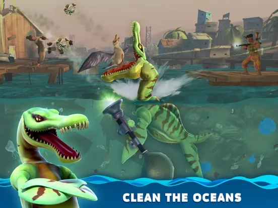 ภาพหน้าจอของ Hungry Shark World iPad 