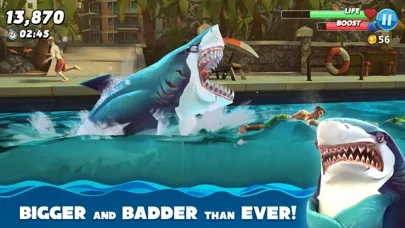 ภาพหน้าจอของ Hungry Shark World