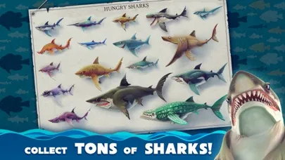 ภาพหน้าจอของ Hungry Shark World