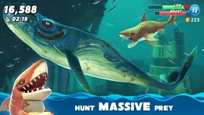 ภาพหน้าจอของ Hungry Shark World
