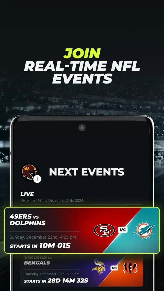 ภาพหน้าจอของ NFL Primetime Fantasy
